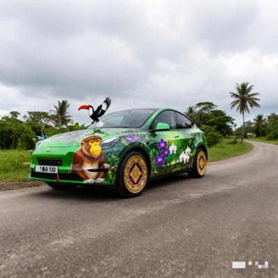 Car Color Change Wrap / Color Wrap Film / Car Wrap / Car Wrap Art / Automotive Art Wrap / Paint Protection Film (PPF) / Custom Car Wrap Service / Cartoon-Themed Car Wrap / Artistic Car Wrap factory