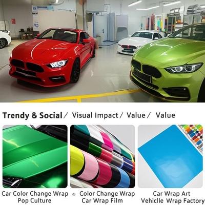 Custom Car Wrap Film 5+ Years Durability Oracal 971 Series