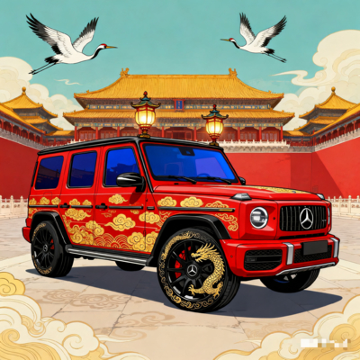 Custom Art Car Wrap Film 3M Vinyl for Automotive Expression