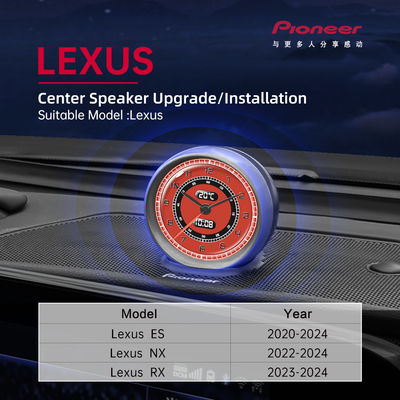 Vehicle-Specific Audio / Vehicle-Specific Audio / Center Speaker/Central Speaker / Center-Mounted Instrument Cluster / Altimeter / Multi-Information Display(MID) / Plug&Play Speaker / Factory