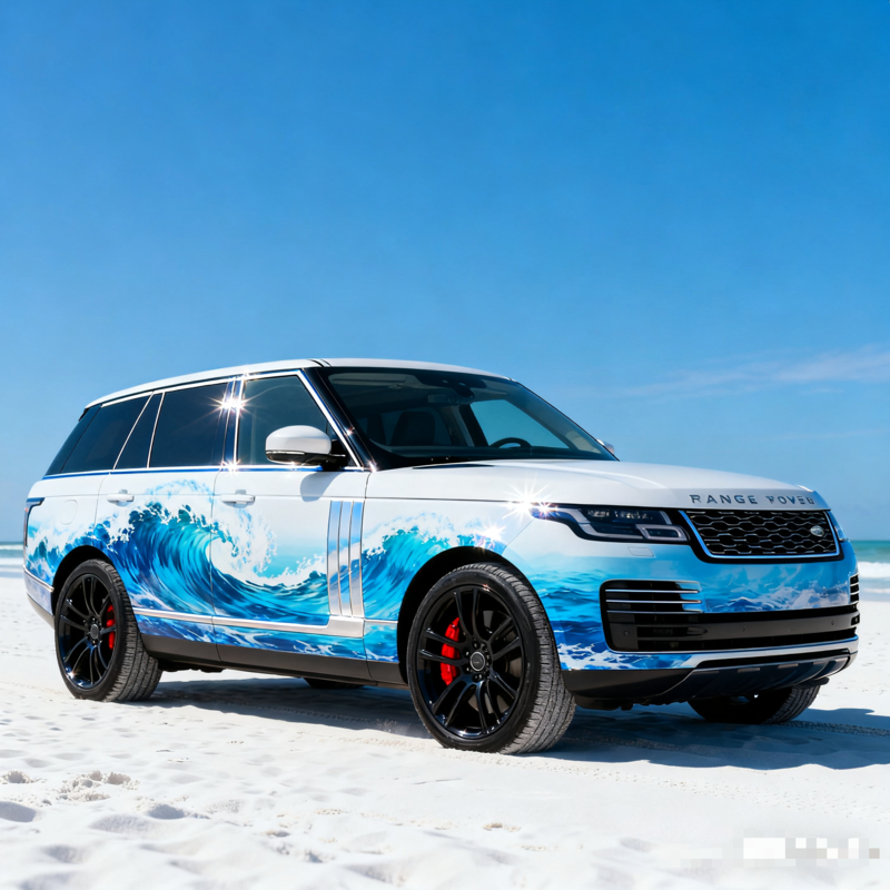 Custom Car Wrap Service with 5+ Year Durability