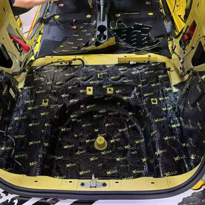 Good price Butyl Rubber Car Sound Deadening Mat with Peel and Stick Installation and Waterproof Feature for Automotive Sound Insulation online